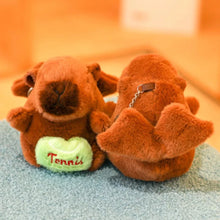 Load image into Gallery viewer, Cute Capybara Plush Toy Hoodie – Small Winged Stuffed Doll for Kids
