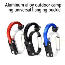 Load image into Gallery viewer, Hybrid Gear Clip - Carabiner Rotating Hook Clip Non-Locking Strong Clips for Camping Fishing Hiking Travel Backpack Out
