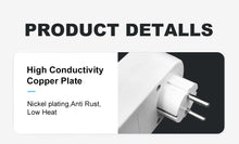 Load image into Gallery viewer, TOSVA-16 Reclosable Voltage current Protector Socket AC 110V 220V Adjustable 16A Power Surge Protector EU Plug Socket TOMZN
