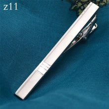 Load image into Gallery viewer, New Metal Silver Color Tie Clip For Men Wedding Necktie Tie Clasp Clip Tie Clips for Men Tie Bar Clip  Regular Ties Necktie Wedding Business Tie Pin Clips Gentleman Ties Bar Elegant Men's Accessories
