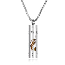 Load image into Gallery viewer, Stainless Steel Aromatherapy Necklace – Oil Diffuser Pendant
