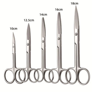 Stainless steel Surgical Straight Bend tip surgical instruments stitches tissue Scissors Medical Emergency Field Equip Shearing