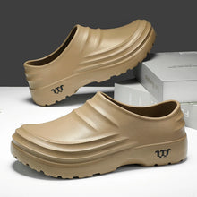 Load image into Gallery viewer, Summer Chef Shoes Anti Slip and Oil Proof Work Shoes Lazy Slippers Casual Trendy Slipper One Step Fashion Garden Shoes For Beach
