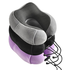 Soft Travel Pillow U Shaped Travel Healthcare Memory Foam Neck Cervical Airplane Pillow Neck Cushion