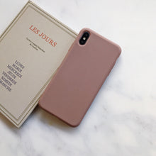 Load image into Gallery viewer, Ultra Thin Slim Fit Soft Grip Anti-Scratch Protective Cover Thicker Candy Phone Case for iPhone Soft Silicon Back Phone Cover for iPhone 12 13 Pro Max iphone Case
