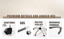 Load image into Gallery viewer, Executive Office Chair with Foot Rest High Back Office Chair Computer Gaming Chairs Big and Tall PU Leather Office Brown

