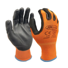 Load image into Gallery viewer, 24PCS Professional Protective Gloves – PU Coated Work Gloves for Construction, Gardening &amp; Light-Duty Tasks
