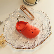 Load image into Gallery viewer, 1PCS 3D Mini 7.5cm EVA Beach Hole Little Croc Shoe Keychain Bag Accessories Decoration Keyring Car Handbag Key Chain Charms
