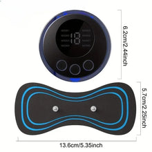 Load image into Gallery viewer, Portable Mini Massage Patch, USB Rechargeable Full Body Sports Massager for Shoulder, Neck, Whole Body
