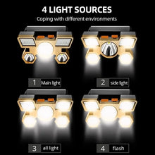 Load image into Gallery viewer, Powerful Rechargeable Head Flashlight for Fishing Led Headlamp Nitecore Camping Headlights Hunting Torch Hiking Front Lanterns
