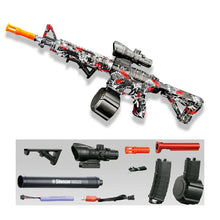 Load image into Gallery viewer, M416 Electric Gel Ball Blaster Toy Gun – Rechargeable Outdoor Shooting Toy for Kids &amp; Adults, Sound and Light Effects
