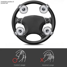 Load image into Gallery viewer, Car Steering Wheel Booster Ball – Universal Power Handle Spinner Knob with Steel Bearing
