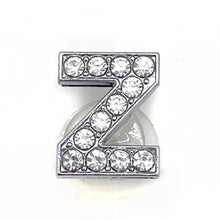 Load image into Gallery viewer, 1pcs Metal Shoes Charms Accessories Garden Rhinestones Letters Shoe Decorations Diy Charm For Crocs Pins Chain X-mas Women Gifts
