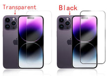Load image into Gallery viewer, 4Pcs Full Cover Protective Glass For iPhone 14 11 12 13 Pro Max Screen Protector For iPhone X XR Xs Max Tempered Glass Film 9H Tempered Glass Film Case-Friendly Screen Protector For iPhone

