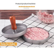 Load image into Gallery viewer, Burger Press Non-Stick Hamburger Patty Maker with Wax Paper Aluminum Burger Maker for Kitchen BBQ Grill
