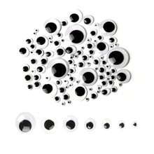 Load image into Gallery viewer, Self-Adhesive Googly Wiggle Eyes - 100/200/550pcs for DIY Crafts &amp; Handmade Toys
