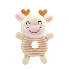 Load image into Gallery viewer, New Baby Rattle Toys Cartoon Animals Plush Infant Hand Ring Bed Toys for Newborn 0-24 Months Toddler Early Educational Toy
