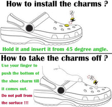Load image into Gallery viewer, 1pcs Metal Shoes Charms Accessories Garden Rhinestones Letters Shoe Decorations Diy Charm For Crocs Pins Chain X-mas Women Gifts
