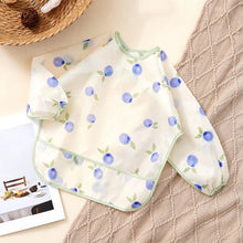 Load image into Gallery viewer, Waterproof Long Sleeve Baby Bib | Washable Feeding Bib with Full Coverage &amp; Easy Clean Design
