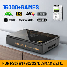 Load image into Gallery viewer, Kinhank Super Console X5 PRO Retro Video Game Console RK3588 8GDDR4 with 4T HDD 16000+ Games Plug and Play for PS2/PS1/SS/DC/N64
