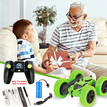 Load image into Gallery viewer, Rc Stunt Car Kids Double Sided Flip Remote Control Cars 2.4G High Speed 360° Rotation Drift Auto Toys Gifts for Boy &amp; Girls
