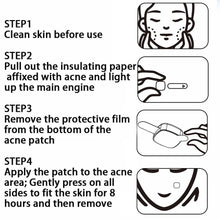 Load image into Gallery viewer, 6pcs Electronic Acne Patch, Facial Cleanser, Home Mini Beauty Tool, Disposable
