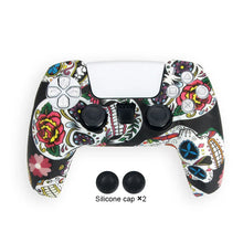 Load image into Gallery viewer, DATA FROG Camo Protective Skin Cover For SONY Playstation 5 Silicone Case Grip for PS5 Controller Accessories
