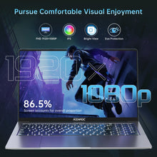 Load image into Gallery viewer, ACEMAGIC Gaming Notebook AMD Ryzen 7 5700U(Beat i7-1265U)Backlit Laptop Keyboard RAM 16GB NVME SSD 512GB 16.1" Full HD 1920x1080
