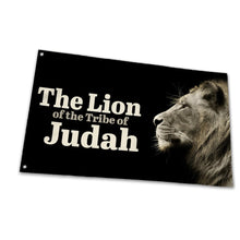 Load image into Gallery viewer, Tribe of Judah Lion Flag,Uv Fade Resistant Flag for Outdoor House Porch Welcome Holiday Home/School/Party Decoration,Garden Flag
