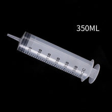 Load image into Gallery viewer, 500ML Large Syringe Reusable Pump Animals Feeding Syringe Measuring Suction Injector for Oil Fluid Water Seringa Seringue
