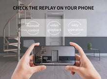 Load image into Gallery viewer, Dual Lens PTZ IP Camera 4000 mA Battery Wireless Auto Track Cctv Security Surveillance Video Full Color Night Vision HD Home Cam
