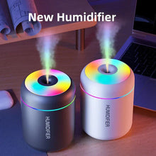 Load image into Gallery viewer, 180ML Mini USB Air Humidifier – Aroma Diffuser &amp; Mist Maker
