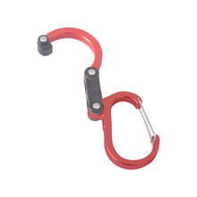 Load image into Gallery viewer, Hybrid Gear Clip - Carabiner Rotating Hook Clip Non-Locking Strong Clips for Camping Fishing Hiking Travel Backpack Out
