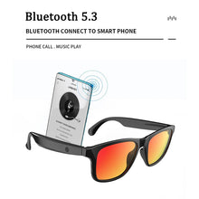 Load image into Gallery viewer, Smart Glasses Bluetooth 5.3 Earphone Wireless Headset Sunglasses Headphone UV400 Touch Contrl Calling Music Anti-Blue Eyeglasses
