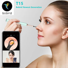 Load image into Gallery viewer, Bebird T15 X3 Smart Visual Ear Sticks Endoscope 300W Earpick Mini Camera Ear Wax Removal Tool Otoscope Health Care Ear Cleaner
