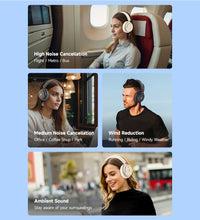 Load image into Gallery viewer, Edifier H9 Active Noise Cancelling Wireless Headphones Bluetooth 5.4 Headset Hi-Res Audio 75H Battery Life Foldable Design
