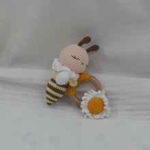 Load image into Gallery viewer, Baby Security Blanket Towel Feeding Bib Soft Towel Cotton Burping Cloth Infant Shower Gift Knitted Lovely Animal Rattle Sleep To
