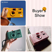 Load image into Gallery viewer, Original Kodak Film 35mm Camera with Flash Wind and Rewind Non-Disposable Retro Roll Cameras M35 M38 Manual Reusable Mini Gift
