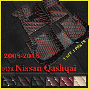 Car Floor Mats For Nissan Qashqai 2008 2009 2010 2011 2012 2013 2014 2015 Custom Foot Pads Carpet Cover Interior Accessories