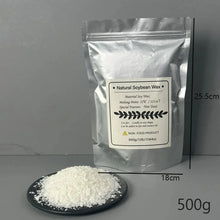 Load image into Gallery viewer, Pure Soy &amp; Paraffin Wax for Candle Making – 250g/500g/1kg Natural Wax Material for DIY Handmade Aromatherapy &amp; Craft Candles
