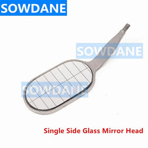 Dental Mouth Mirror Odontoscope Oral Care Teeth Clean Examination Hygiene Glass Mirror Front surface mirror Handle