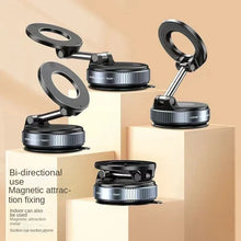 Load image into Gallery viewer, Magnetic Car Phone Holder 360degree Rotation Vacuum AdsorptionStrong Suction Holder for Mobile PhoneCar Bracket
