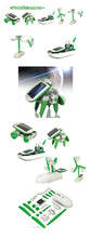 Load image into Gallery viewer, 6-in-1 Solar Robot Kit – DIY Educational Science Toy for Kids | Build Car, Ship, Windmill, Fan &amp; More
