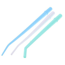 Load image into Gallery viewer, 25Pcs/bag Dental Disposable Tube Elbow Saliva Ejector Suction Tube Dental Surgical Aspirator Dental Tools Dentisty
