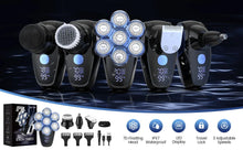 Load image into Gallery viewer, 5 in 1 Electric Head Shaver for Bald Men 7D Floating Cutter Beard Trimmer Clipper Waterproof Shaving Men Grooming Kit

