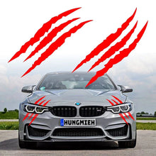 Load image into Gallery viewer, Car Stickers Ghost Claw Car Hood Vinyl Sticker Creative Modification Reflective Stickers Devil Paw Scratches Car Decoration
