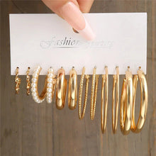 Load image into Gallery viewer, Gold Butterfly &amp; Heart Dangle Earrings Set – Acrylic Drop Jewelry for Women
