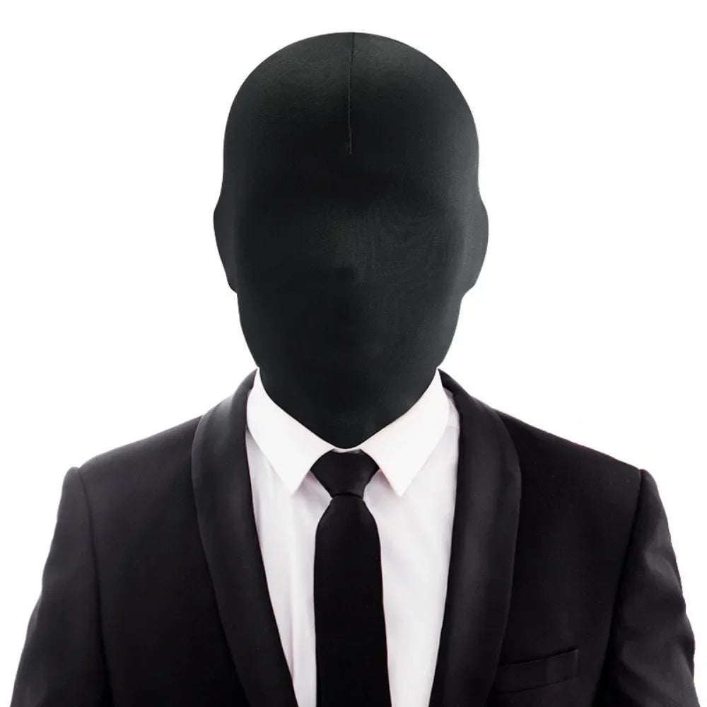 Black Full Face No Hole Cover Hat Women Men Army Tactical Cs Balaclava Cap Sun Uv Protection Bike Motorcycle Multi-Hole Ski Mask