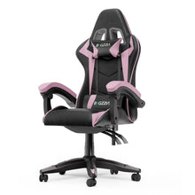 Load image into Gallery viewer, Gaming Chair PU Leather Office Chair, Reclining Racing Game Chair Back and Seat Height Adjustable Swivel Recliner
