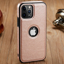 Load image into Gallery viewer, Luxury PU Leather Phone Case For iPhone 14 pro max  13 Pro max 11 12 Pro Max XR XS Max X 7  Plus  case leather Slim  Back Cover Compatible with iPhone 13 Pro Case Slim Leather Classic Luxury Elegant Phone Cover

